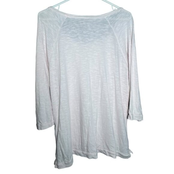 Chico s Large Blouse Top Casual Pink Lace Lightweight Shirts Contemporary Floral - Picture 5 of 9